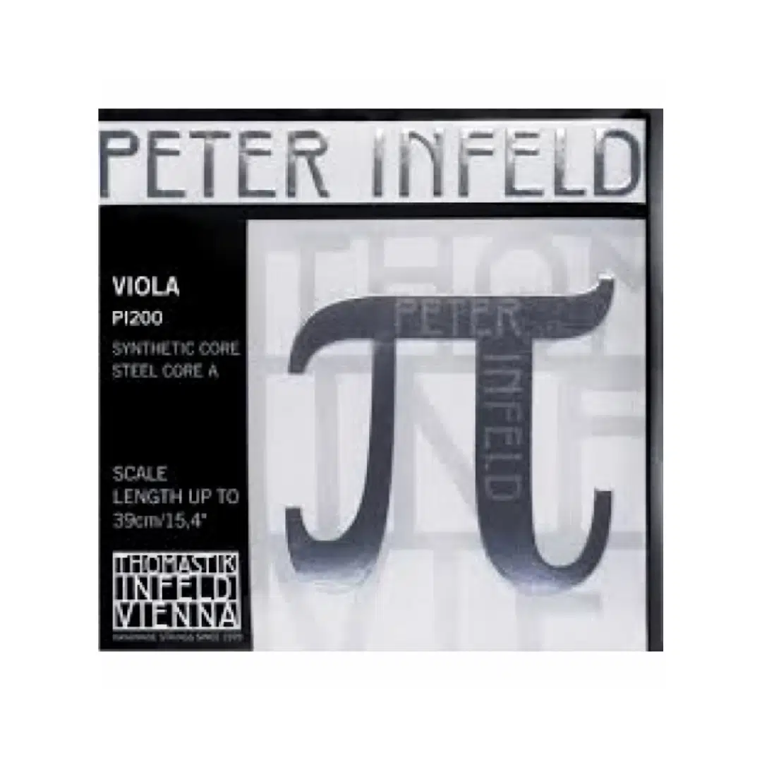 Thomastik PI200 Peter Infeld Set Viyola Teli | Sentetik Çekirdek, Üst Düzey Çalım Konforu ve Dinamik Tepki, Profesyonel Set