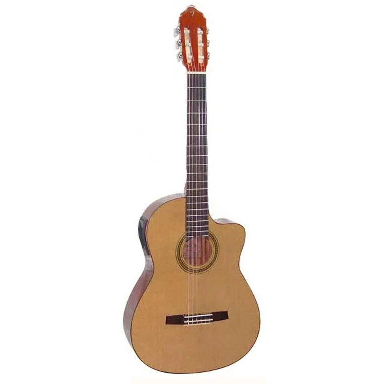 Valencia CG30RCE Elektro Klasik Gitar (Gül Ağacı) | Cutaway - Fishman Ekolayzır - Profesyonel