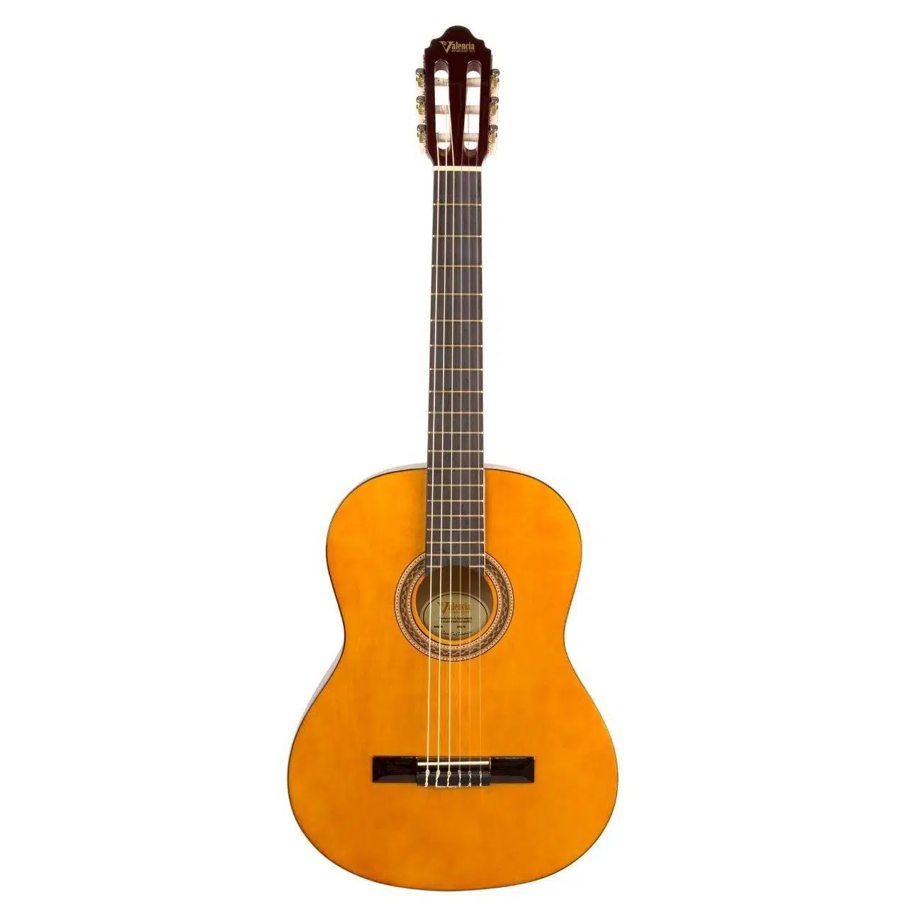 Valencia VC104T Klasik Gitar 4/4 (Naturel) | Sap Çelikli - Standart Boy - En Çok Satan