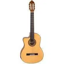 Valencia VC304CEL Elektro Klasik Gitar Solak (Cutaway) | Solaklar İçin - Ekolayzırlı - Kesik Kasa