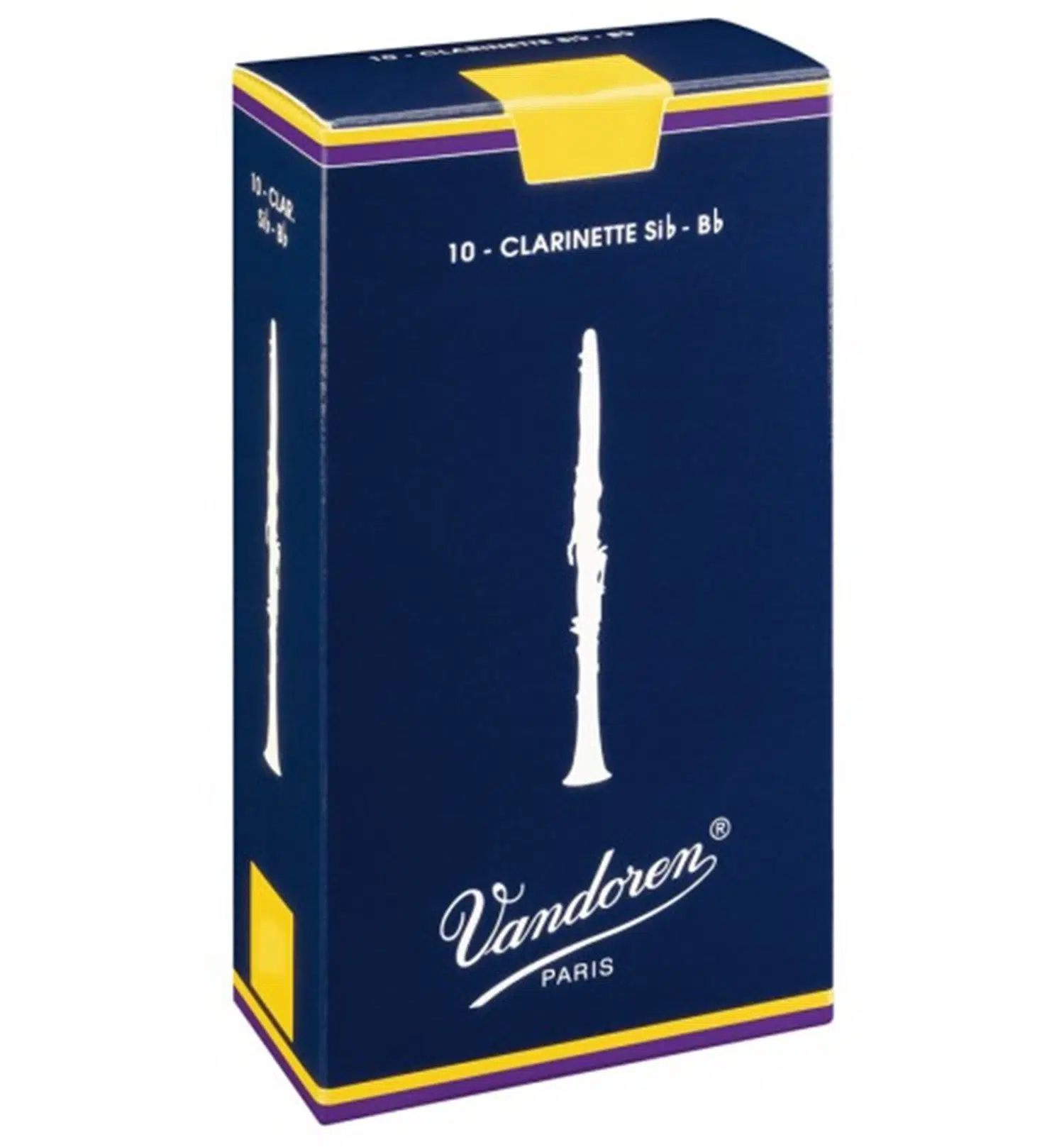 Vandoren Cr1015 Traditional Bb Klarnet Kamışı No: 1.5 (eğitim/başlangıç) - 10'lu Kutu | Geleneksel Fransız Kesim, İdeal Direnç Ve Ton Dengesi, Tutarlı Malzeme Kalitesi | Uyum: Tüm Standart Sib Klarnet Bekleri