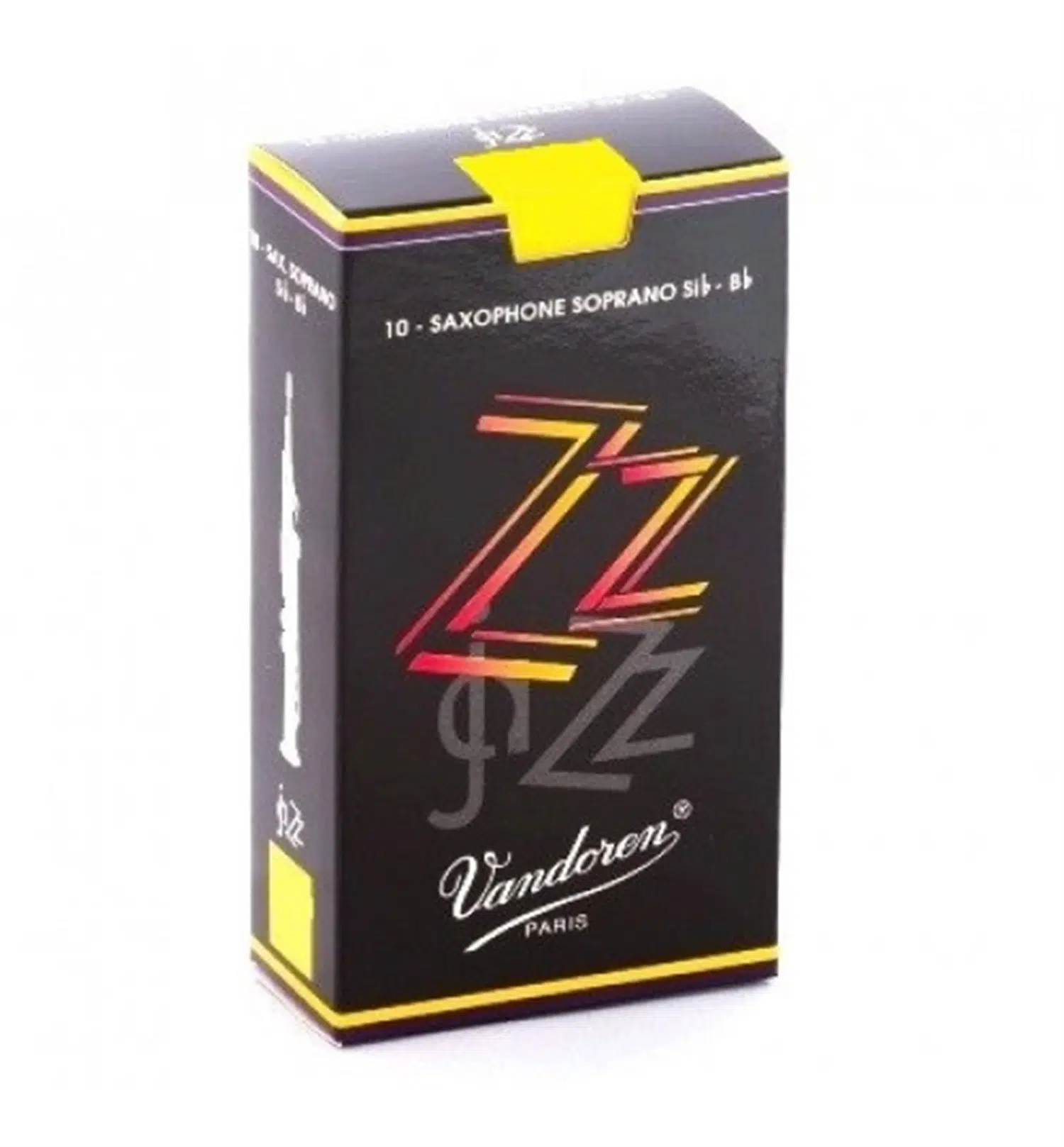Vandoren SR402 ZZ Jazz Soprano Saksafon Kamışı No: 2.0 (Profesyonel/Caz) - 10'lu Kutu | Modern Caz Tınısı, Geniş Dinamik Aralık ve Üstün Artikülasyon