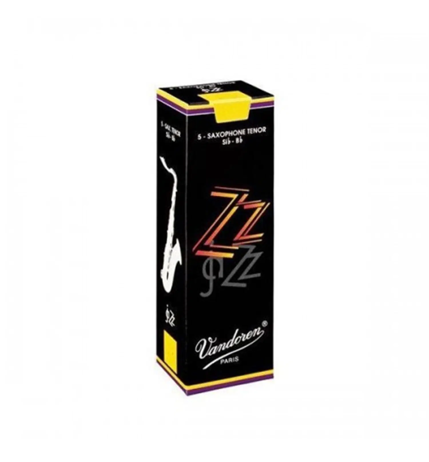 Vandoren SR423 ZZ Jazz Tenor Saksafon Kamışı No: 3.0 (Profesyonel/Caz) - 5'li Paket | Esnek Üfleme Tepkisi, Tutarlı Malzeme Kalitesi ve Zengin Harmonikler