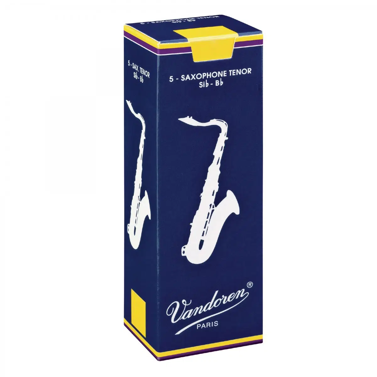 Vandoren SR223 Traditional Tenor Saksafon Kamışı No: 3.0 (Profesyonel) - 5'li Paket | İleri Seviye Çalıcılar İçin Güçlü Ses ve Kararlı Ton Üretimi