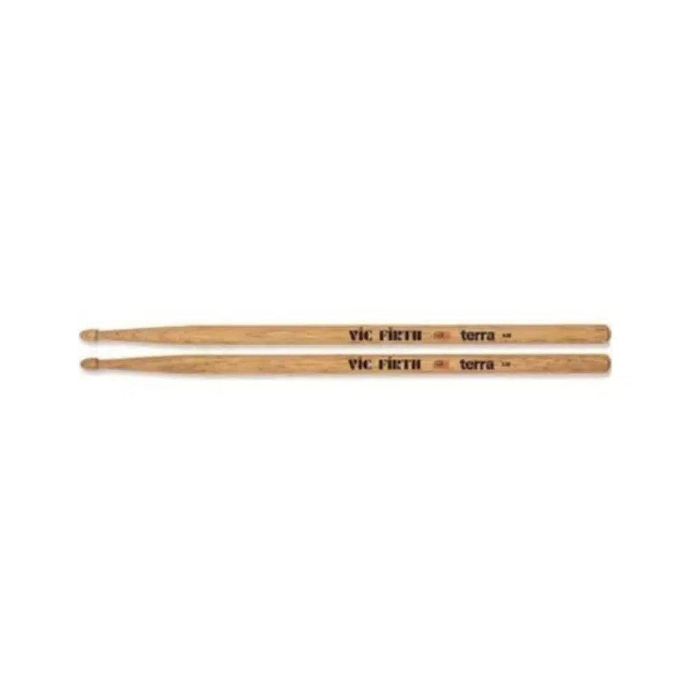 Vic Firth P5BT4PK American Classic 5B Terra (4'lü Paket) | Avantaj Paketi - Doğal Cila - Ahşap Uç