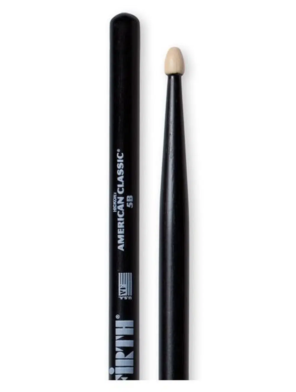 Vic Firth V5BB American Classic 5B Black Baget | Siyah Kaplama - Şık Görünüm - Ahşap Uç