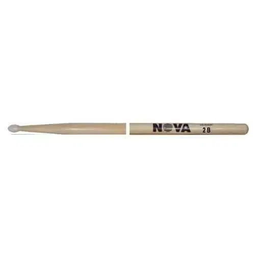 Vic Firth N2BN Nova 2B Nylon Baget | Ekonomik Seri - Kalın ve Ağır - Naylon Uç