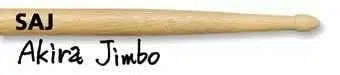 Vic Firth SAJ Akira Jimbo İmza Bageti | Kaydırmaz Grip - Teknik Çalım - Ahşap Uç