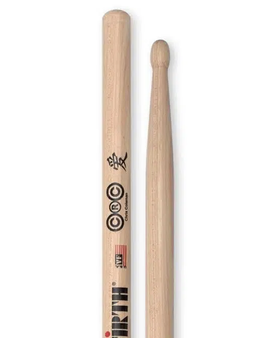 Vic Firth SCOL Chris Coleman İmza Bageti | Kısa Konik - Hızlı - Ahşap Uç