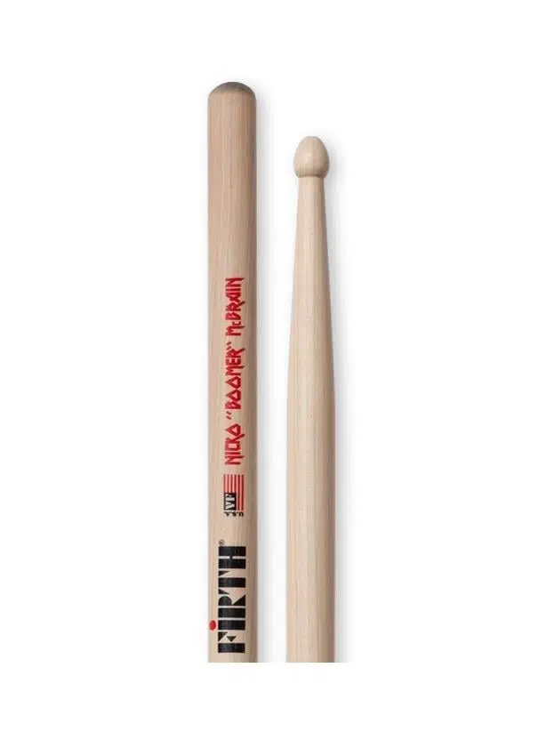 Vic Firth SNM Nicko McBrain (Iron Maiden) İmza Bageti | Ağır Metal - Güçlü - Dayanıklı