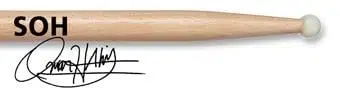 Vic Firth Soh Omar Hakim Signature Naylon Uçlu Baget (profesyonel) | Parlak Ve Artiküle Zil Tonları, Hızlı Tepki İçin Kısa Gövde