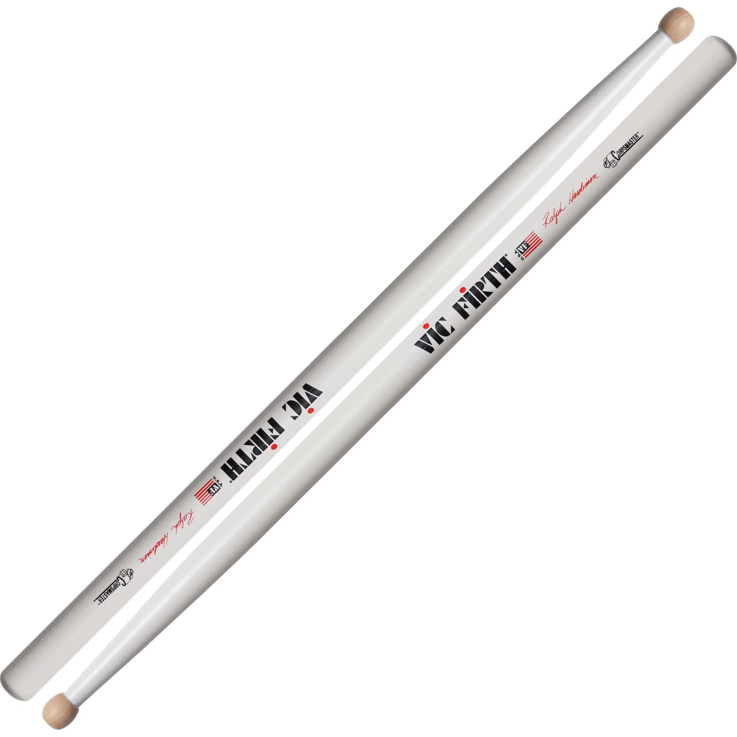 Vic Firth SRH Ralph Hardimon Marching Baget | Bando Trampeti - Büyük Uç - Güçlü Geri Sekme