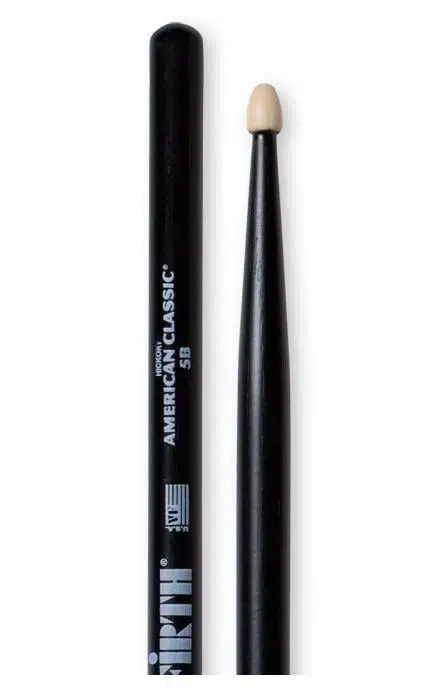Vic Firth V5BB American Classic 5B Black Baget | Siyah Kaplama - Şık Görünüm - Ahşap Uç