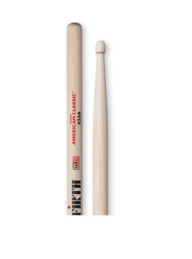 Vic Firth X55A American Classic Extreme X55A Baget | 5A ile 5B Arası - Ekstra Uzun - Hibrit Kalınlık