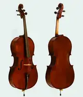 Viyolonsel Johanse Model 134.1 Set I Palisander 1/2 masif ağaç, abanoz tuş ve kulaklar, orijinal fil