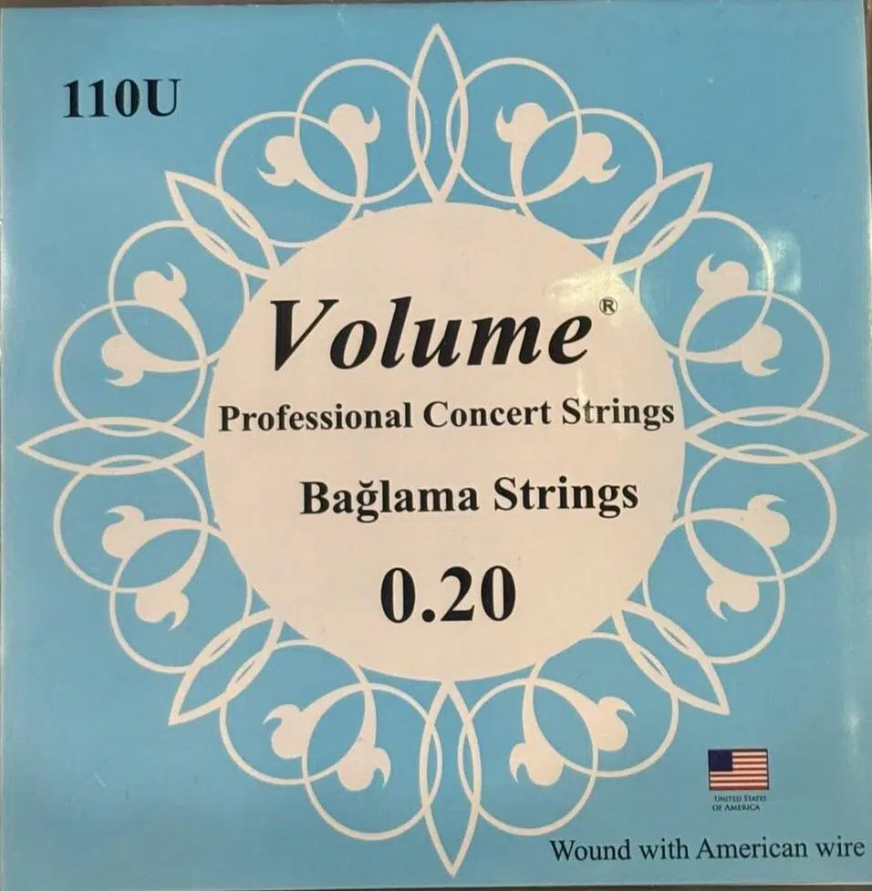 Volume Vol0.20 Bağlama Teli | Volume Seri 0.20 Saz Teli