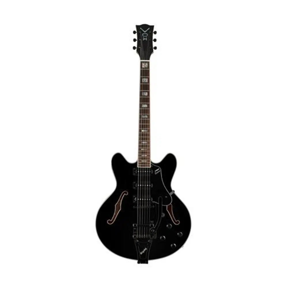 Vox BOBCAT S66B-BK | Semi Hollow Body With Bigsby Elektro Gitar