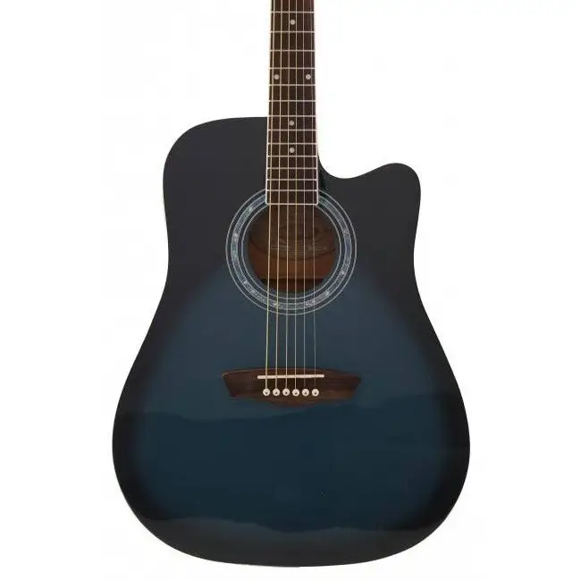 Washburn WA90CBLB Akustik Gitar