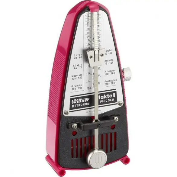 Wittner 903088 Piccolo Without Bell Metronom (Dark Pink)