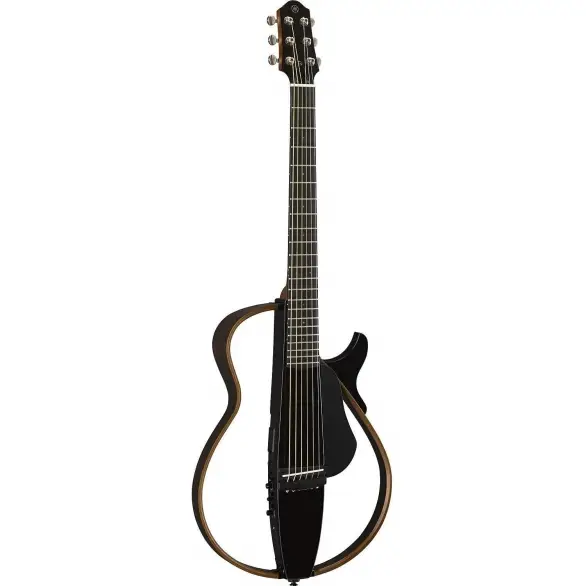 Yamaha SLG200S Silent Akustik Gitar (Trans Black)