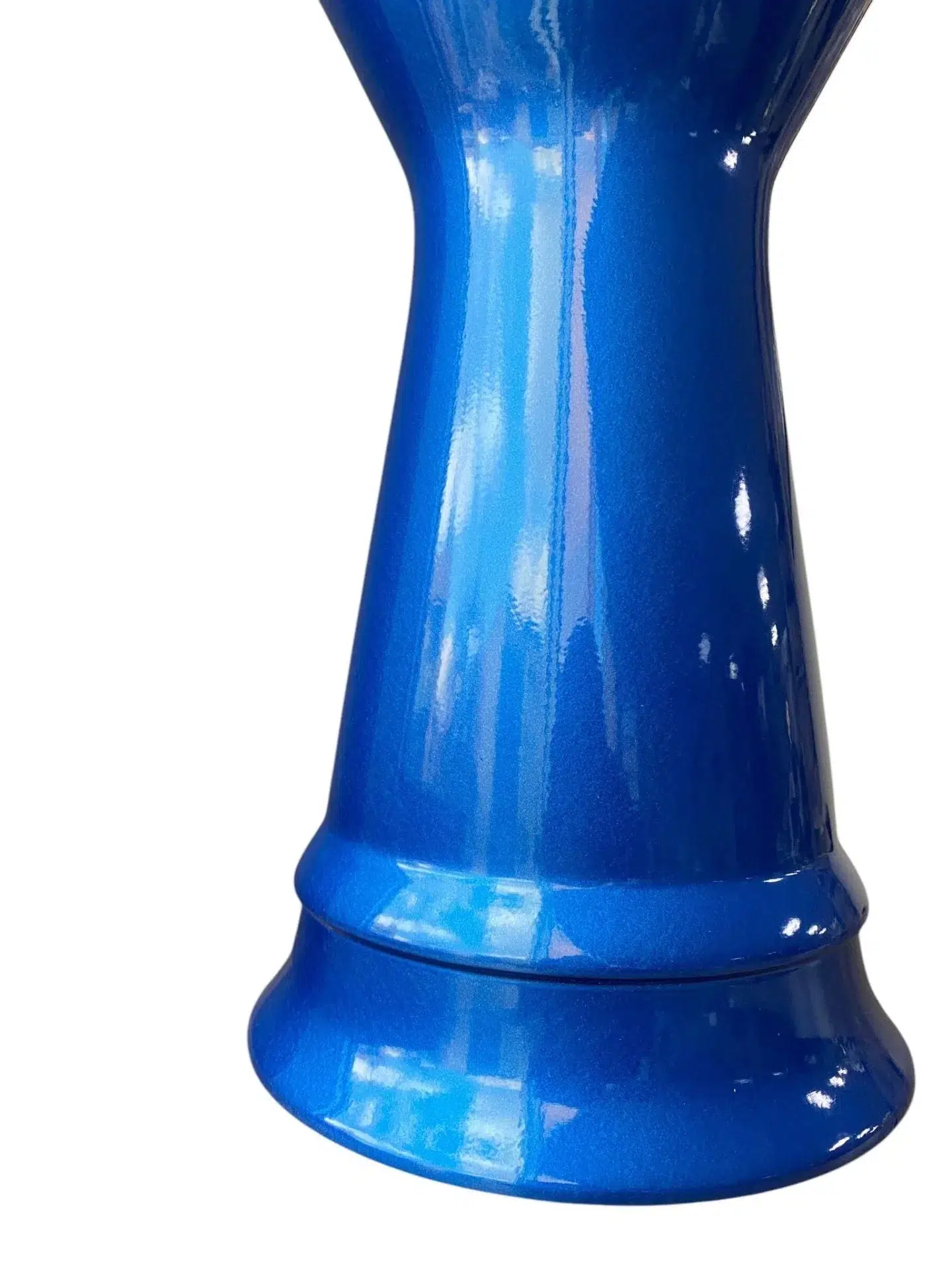456131516531B Profesyonel Darbuka (23 Cm, 8 kg)| Mavi, Net Ses Akustik Sahne Performansı 